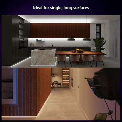 Philips Hue Indoor 5M (16FT) Smart LED Solo lightstrip Base Kit - 1 Pack - Control with Hue App - Compatible with Alexa, Google Assistant and Apple HomeKit 🍁 All In One Marketplace Canada