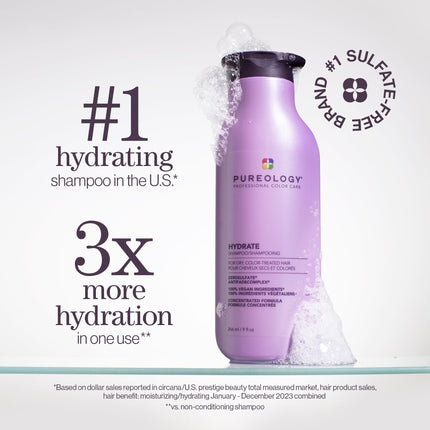 Pureology Hydrate Shampoo for Dry Hair 266 mL