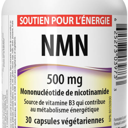 Webber Naturals NMN 500mg 30 Capsules