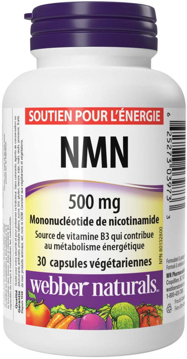 Webber Naturals NMN 500mg 30 Capsules