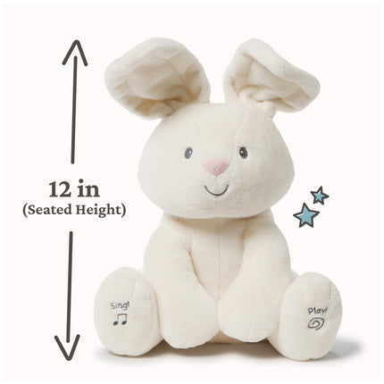 GUND Baby Flora Bunny 12-Inch Interactive Animated Musical Baby Toy 🍁 All In One Marketplace Canada