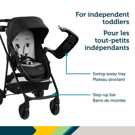Safety 1st Grow and Go™ Flex 8-in-1 Travel System, All in One Stroller