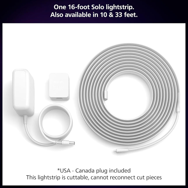 Philips Hue Smart LED Lightstrip 5M Base Kit – Indoor
