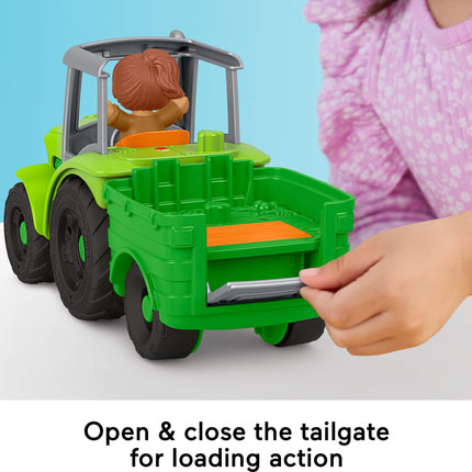 Fisher-Price Little People Push & Play Tractor