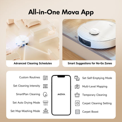 MOVA P10 Pro Ultra Robot Vacuum & Mop