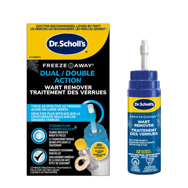Dr. Scholl’s FreezeAway Dual Action Wart Remover – 12 Treatments