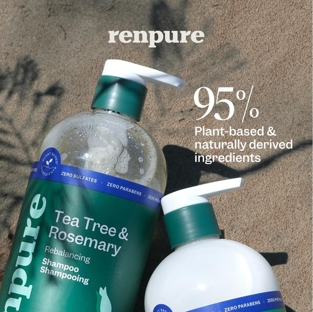 Renpure Tea Tree & Rosemary Shampoo & Conditioner 2-Pack