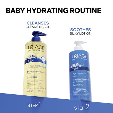 URIAGE Bébé Cleansing Bath Oil 500mL