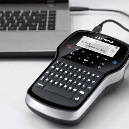 DYMO LabelManager 280 Rechargeable Portable Label Maker, Label Printer for Home & Office Organization - Easy-to-Use, One-Touch Smart Keys, QWERTY Keyboard, PC and Mac Connectivity 🍁 All In One Marketplace Canada