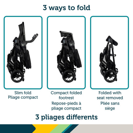 Safety 1st Grow and Go™ Flex 8-in-1 Travel System, All in One Stroller