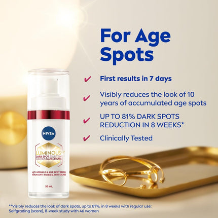 NIVEA LUMINOUS630 Anti-Wrinkle Serum 30 mL