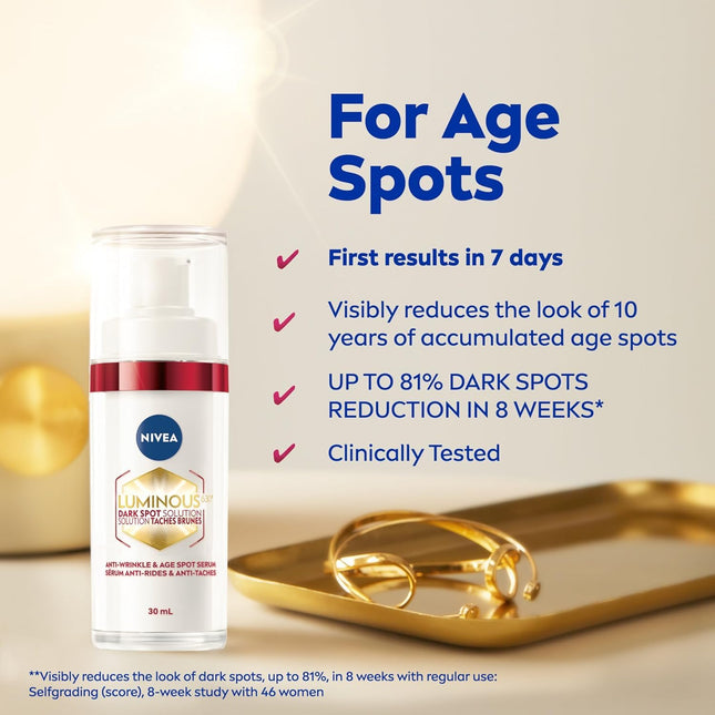 NIVEA LUMINOUS630 Anti-Wrinkle Serum 30 mL