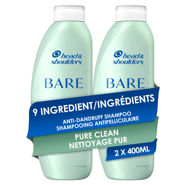 Head & Shoulders Pure Clean Shampoo 2x400mL