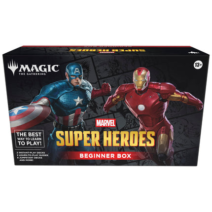 Magic: The Gathering | Marvel Super Heroes Beginner Box | 2-Player Card Game | Includes 2 Tutorial Decks, 8 Themed Half-Decks, 2 Playboards, 2 Spindowns, and More 🍁 All In One Marketplace Canada
