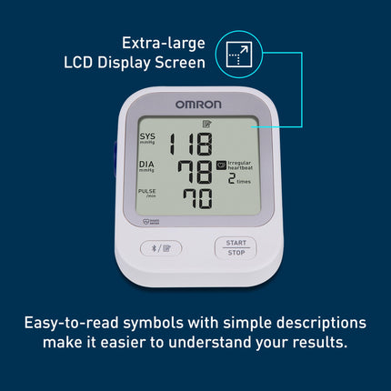 Omron Silver Upper Arm Blood Pressure Monitor