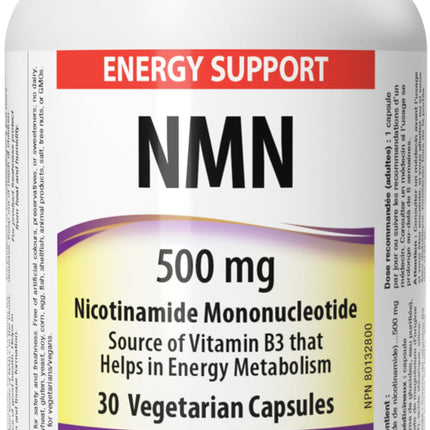 Webber Naturals NMN 500mg 30 Capsules