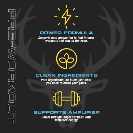 Bucked Up Woke AF Pre-Workout, Blue Raz Lemonade, 40 Servings 🍁 All In One Marketplace Canada