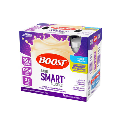 BOOST CarbSmart Vanilla High Protein 24-Pack