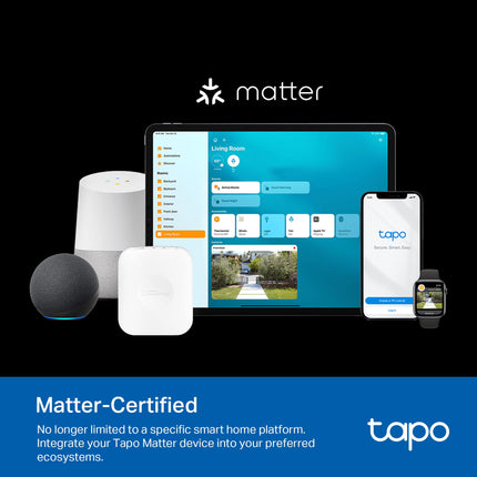 TP-Link Tapo Matter Outdoor Smart Plug 2-Outlet