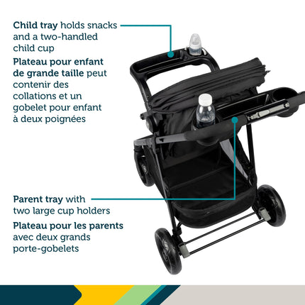 Safety 1st Grow and Go™ Flex 8-in-1 Travel System, All in One Stroller