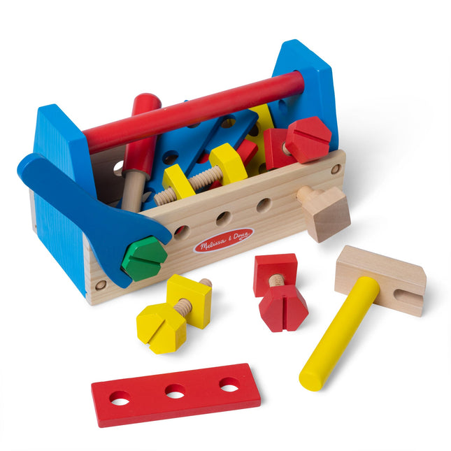 Melissa & Doug Take-Along Wooden Tool Kit 24pcs
