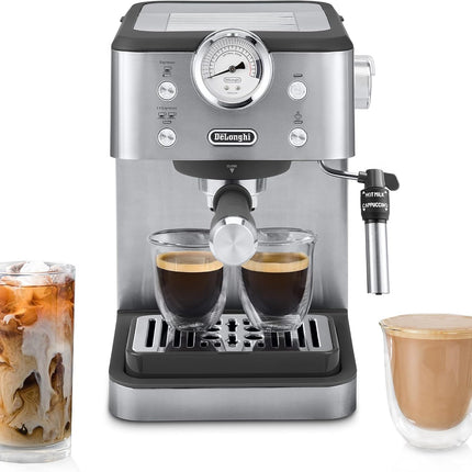 De'Longhi Classic Signature Espresso Machine, Adjustable Milk Frother 🍁 All In One Marketplace Canada