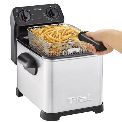 T-Fal Deep Fryer, Friteuse, single Basket Deep Fryer, Semi-Pro Deep Fryer, Stainless Steel 🍁 All In One Marketplace Canada
