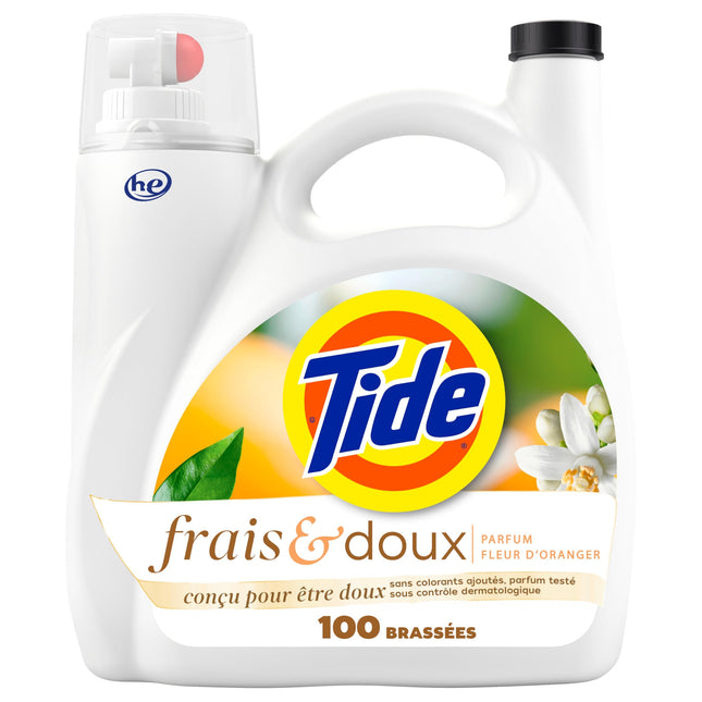 Tide Fresh & Gentle Liquid Detergent 100 Loads