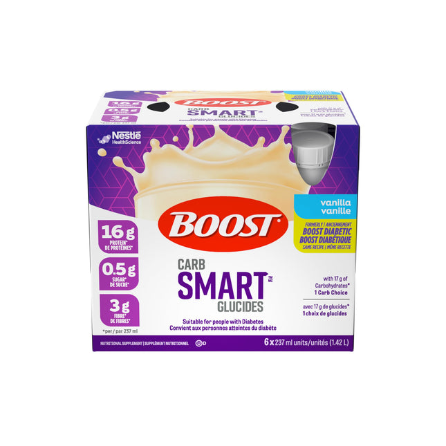 BOOST CarbSmart Vanilla High Protein 24-Pack