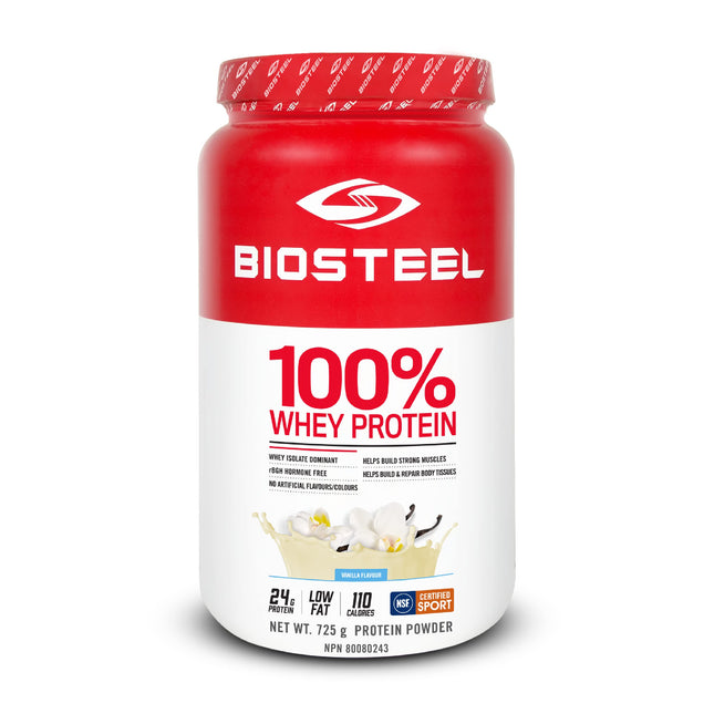 BioSteel 100% Whey Protein Vanilla, 25 Servings