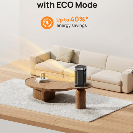 DREO Space Heaters for Indoor Use, 1500W Electric Heater for Bedroom Home Office, Safe PTC Ceramic Heater with Thermostat, Portable Heaters with Remote, 70°Oscillation, 12H Timer, 5 Modes 🍁 All In One Marketplace Canada