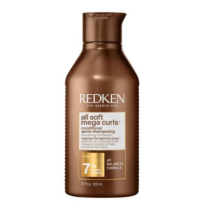 Redken All Soft Mega Curls Conditioner, 300 mL