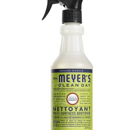 Mrs. Meyer's Clean Day Multi-Surface Cleaner Spray, All-Purpose Cleaner Solution for Home & Kitchen, Lemon Verbena Scent, 473 ml Spray Bottles, 4 Pack 🍁 All In One Marketplace Canada