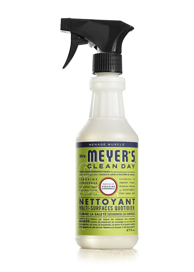 Mrs. Meyer's Lemon Verbena Multi-Surface Cleaner – 4x473mL