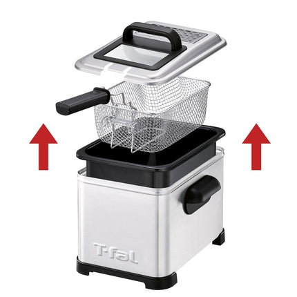 T-Fal Deep Fryer, Friteuse, single Basket Deep Fryer, Semi-Pro Deep Fryer, Stainless Steel 🍁 All In One Marketplace Canada