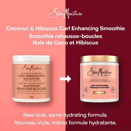 SheaMoisture Coconut & Hibiscus Curl-Enhancing Smoothie with Silk Protein & Neem Oil 567g 🍁 All In One Marketplace Canada