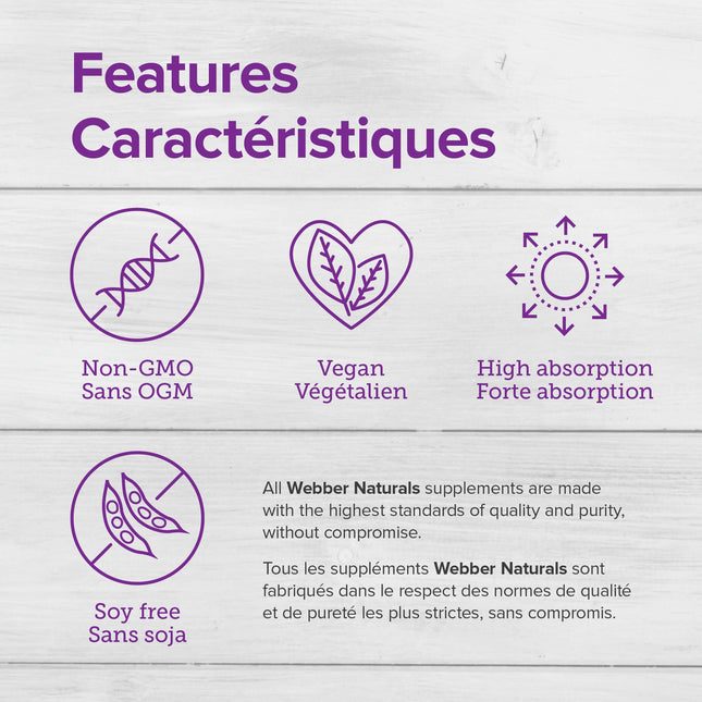 Webber Naturals 高強度薑黃素 – 30 粒裝