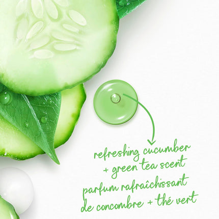 Dove Refresh Body Wash Cucumber & Green Tea 24H Freshness, 325mL, 4-Pack