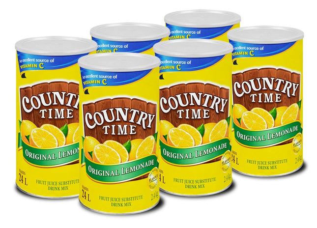 Country Time Lemonade Drink Mix 6-Pack