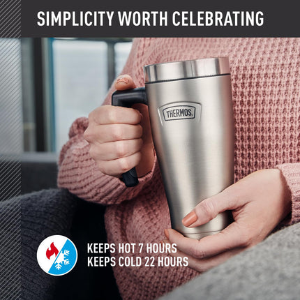 THERMOS ICON Series 16oz Stainless Steel Mug, Granite 🍁 All In One Marketplace Canada