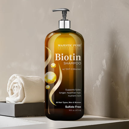 Majestic Pure Biotin Volumizing Shampoo 16 fl oz