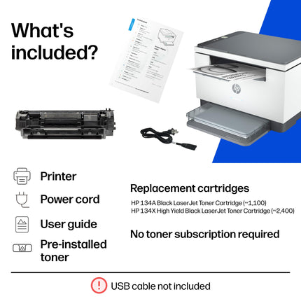 HP LaserJet MFP M234dw Wireless Printer