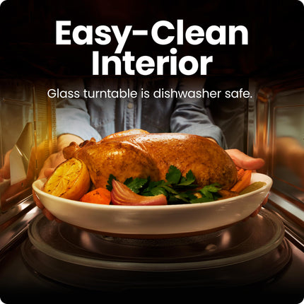 Chefman Countertop Microwave Oven 0.7 Cu. Ft. Digital Stainless Steel Microwave 700 Watts with 6 Auto Menus, 10 Power Levels, Eco Mode, Memory, Mute Function, Child Safety Lock, Easy Clean 🍁 All In One Marketplace Canada