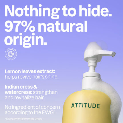 ATTITUDE Clarifying Shampoo Lemon & White Tea 946 mL