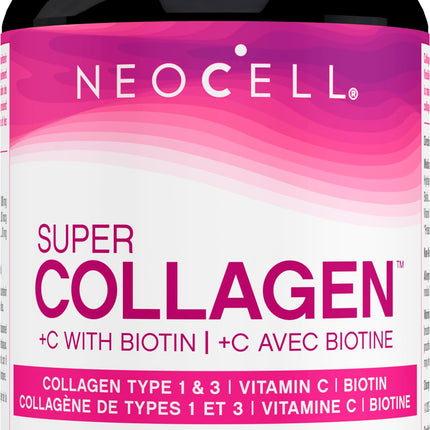 NeoCell Super Collagen Vitamin C and Biotin | 90 Tablets