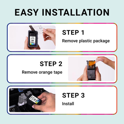 Canon Genuine Ink Cartridges GI-21 Series (Black, Cyan, Magenta & Yellow), Value Pack (4-Count) with PP-301 4" x 6" Photo Paper Plus Glossy II, Printer Ink for PIXMA G4280 / G3290 / G4270 Printers 🍁 All In One Marketplace Canada