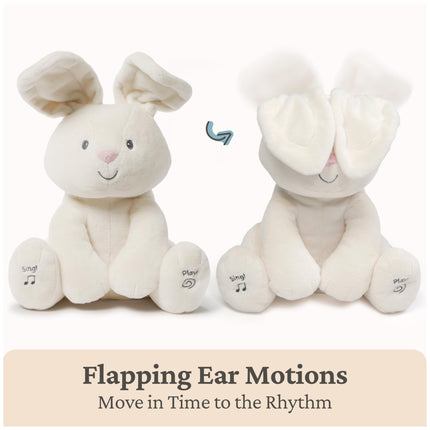 GUND Baby Flora Bunny 12-Inch Interactive Animated Musical Baby Toy 🍁 All In One Marketplace Canada