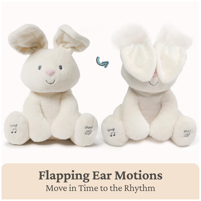 GUND Baby Flora Bunny Musical Toy, 12-inch