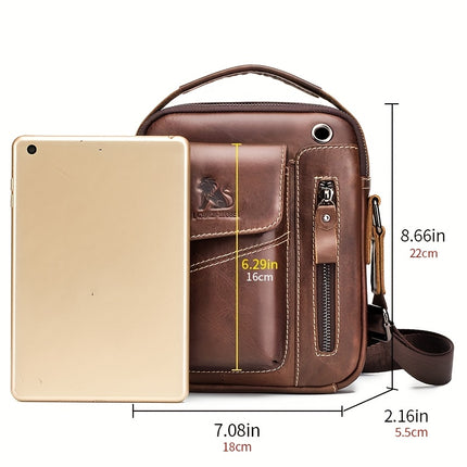 Genuine Leather Crossbody Bag
