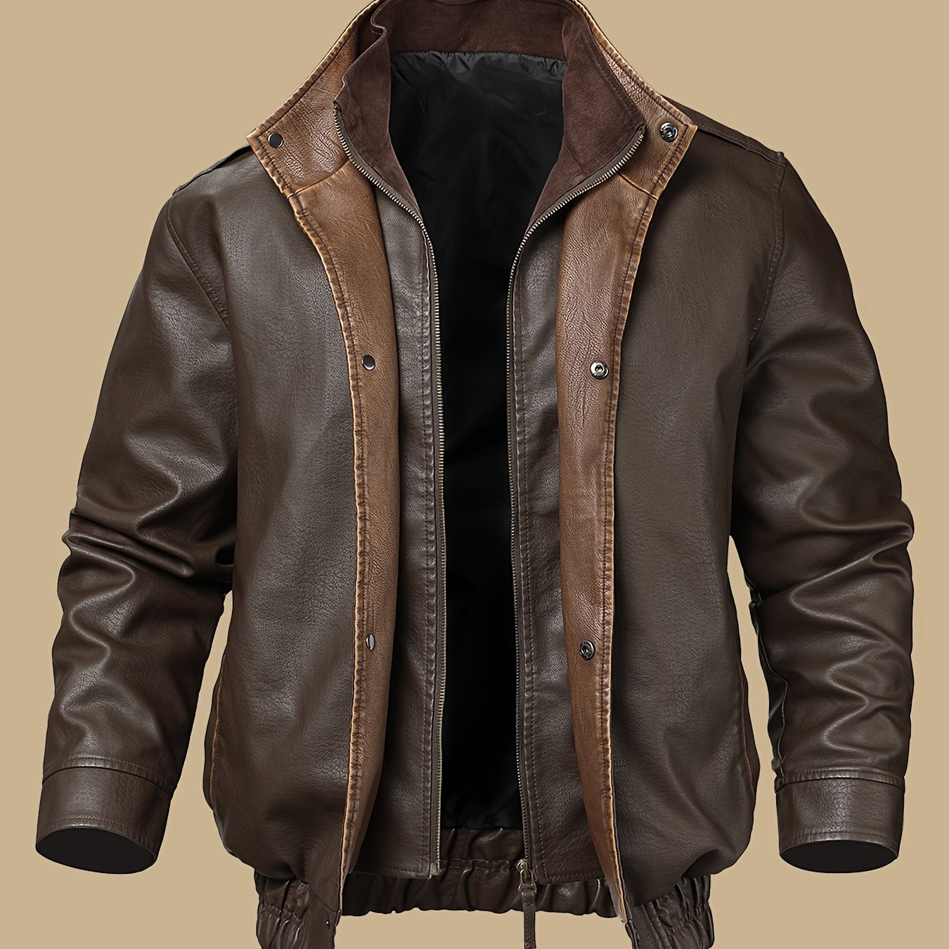 Men'S Vintage Biker Jacket